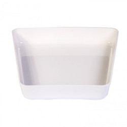 Safata Trapecial Blanca